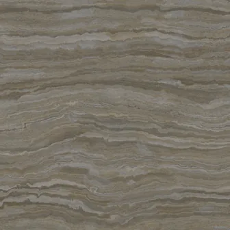 Travertino Solano, honed and vein-cut: warm beige stone in fine horizontal beds