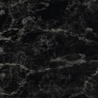 Nero Fiume, honed: black marble carrying a broken network of pale grey veins