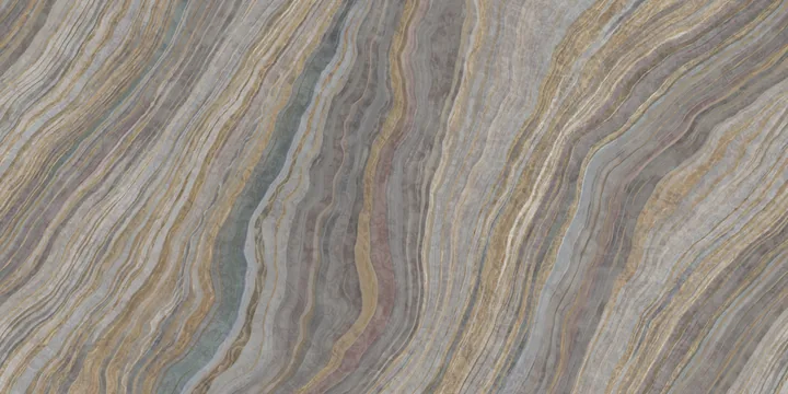 Slab VS-4412-01: the same banding, entering at one short edge across a broader grey field